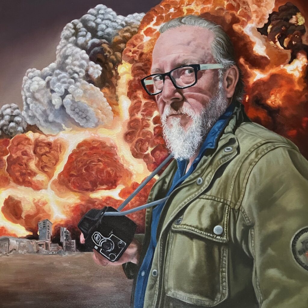 Pokol kapujában 80x80 cm